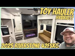 2025 Riverstone 42FSKG | Luxury Front Kitchen that is ALSO a Toy Hauler!?