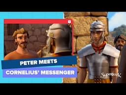 Peter Meets Cornelius' Messenger | Batang Superbook - Peter and Cornelius Tagalog Clip