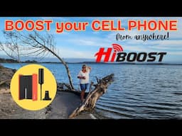 #VANLIFE - HiBOOST Travel Cell Phone Booster - Total Game Changer while on the Road! #HiBoost