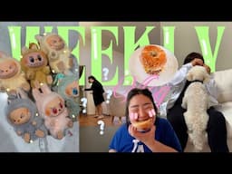 Weekly Vlog — My Apartment Is INFESTED!? 🐛😭 + first time opening Labubu’s w/ bestie 💖