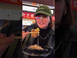 Trying Osaka's Street Food for the First Time! 🐙🇯🇵🍢✨