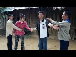 How will Duyen's family react when they see Long chasing his wife away?