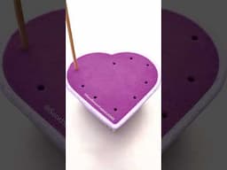 Satisfying Heart Poking ASMR - Kinetic Sand Magic 1388 #shorts
