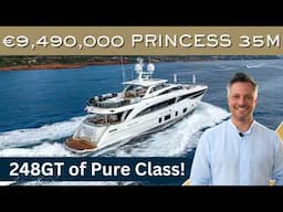 2017 Princess 35M 'RIVIERA LIVING' for Sale | Full Yacht Walkthrough | VAT Paid | Commercial Class