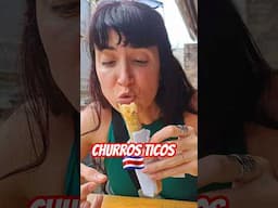Probando el CHURRITO en Costa Rica 😅👌🏼🇨🇷 #vueltalmun