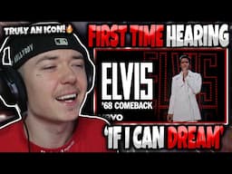 HIP HOP FAN’S FIRST TIME HEARING "Elvis Presley - If I Can Dream ('68 Comeback Special)"  REACTION