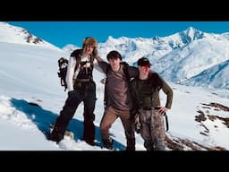 Mountain Hike in the Alaska Back-Country