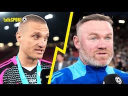 Wayne Rooney & Nemanja Vidic SPEAK to talkSPORT after WILD Soccer Aid!