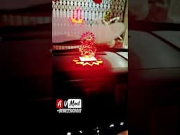 Bappa 3D design #3danimation #ytshorts #ledlights #led #jdm #caraccessories #Avmod #3d #2danimation