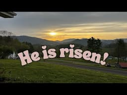 He Is Risen // "He isn’t here! He is risen from the dead, just as he said would happen."