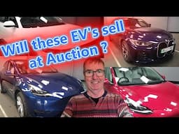 "Will Electric Vehicles Sell at Auction? Here's What the Experts Say - UK EV Auction Update"
