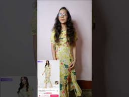 *HUGE* MYNTRA MAXI DRESSES HAUL 😍 | Myntra Vacation Dresses |Myntra Birthday Dresses #myntra #shorts