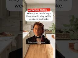 Weekend Goals 😍🙌 #baking