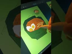 How To Draw Food With A Wacom