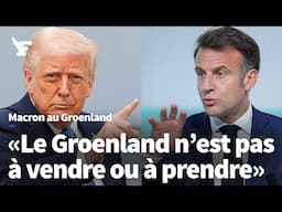 Groenland: face aux ambitions de Trump, Macron défend l’intégrité du territoire