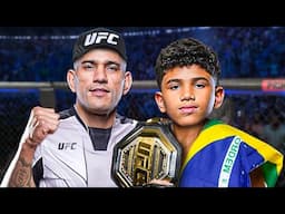 I Played The Career of Alex Pereira's Son...