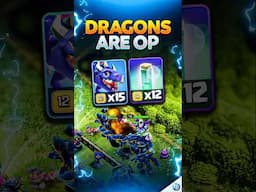 RC CHARGE DRAGONS is EASIEST TH17 Attack | CoC