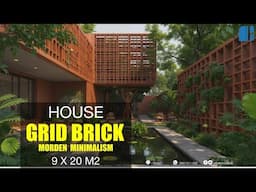 MẪU NHÀ HIỆN ĐẠI GRID BRICK HOUSE  I H2 Architects