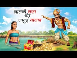 लालची राजा और जादुई तालाब | LALCHI RAJA AUR JADUI TALAAB | HINDI KAHANIYA | HINDI STORIES