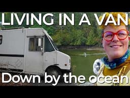 living in a van down by the ocean