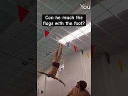 Can he do it? #swimming