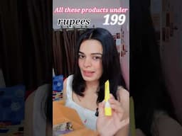 6 products under rupees 199|| got my parcel #shorts#smytten #samples#skincare#brightskin #trending