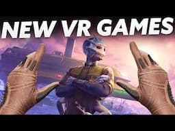 NEW VR GAMES COMING UP NEXT WEEK! Quest 3, PSVR 2 & PCVR