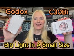 Super Bright Godox C30Bi Litemons LED Light Panel For Filming, Photography, Streaming & Electronics!