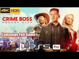 Crime Boss Rockay City | Campaign Full Game PS5 Pro Gameplay 4K HDR