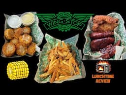 Eating Wingstop For The FIRST Time! Crispy Tenders with 2 Seasonings, Fries, Cajun Fried Corn
