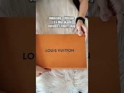 Vintage Louis Vuitton x Takashi Murakami Cherry Bag