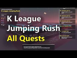 K League Jumping Rush, All Quests - The Sandbox