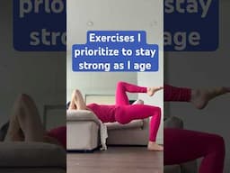 EXERCISES I PRIORITIZE TO STAY STRONG AS I AGE #fitover40 #strongwomen