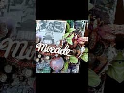 Mixed-media canvas with #finnabairproducts