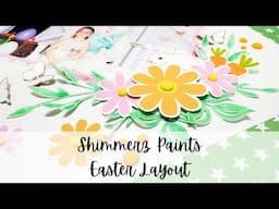 Shimmerz Paints - Easter Layout - April Kits - Layout & Unboxing