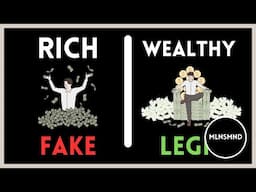 The Difference Between The RICH And WEALTHY