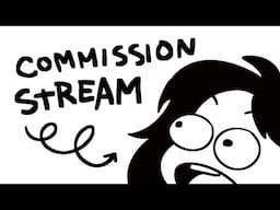the art is arting time to work on commissions