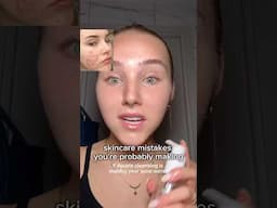 skincare MISTAKES you’re PROBABLY MAKING…🫣😬
