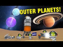 The Amazing KSP OUTER PLANETS MOD 😍 Let's go to the FURTHEST PLANET!