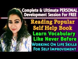 FREE Personal Development Programme || Vocabulary Building | Book Reading || Skillfident With Namita