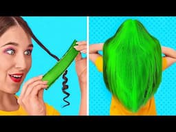 CAPELLI CORTI VS LUNGHI VS MEGA LUNGHI || Idee Cool E Per Ragazze di 123 GO! SCHOOL