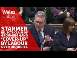 Starmer rejects Tory claim of grooming gang ‘cover up’ by Labour over inquiries