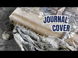 I decorated my art journal cover! Watch how!