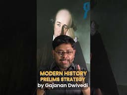 Prelims Strategy Modern History #gajanandwiedi #rausias #upsc #history