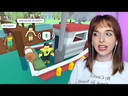 i used a voice changer in ROBLOX TOTAL DRAMA ISLAND