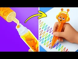 DESAFÍO DE DIBUJO: QUEBRADO VS RICO || Cómo Ser Popular en la Escuela por 123 GO! School