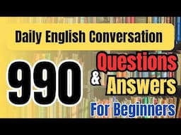 Everyday English Conversation | To improve your English skills