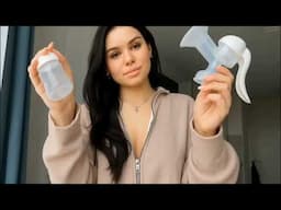 [4K] "How to Use a Manual Breast Pump | Breastfeeding Tips for New Moms"
