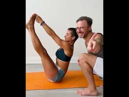 Tip For Ubhaya Padangustasana / Reclined Big Toe Pose
