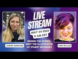 LIVE STREAM: Starry Wonders - Meet the Illustrator
